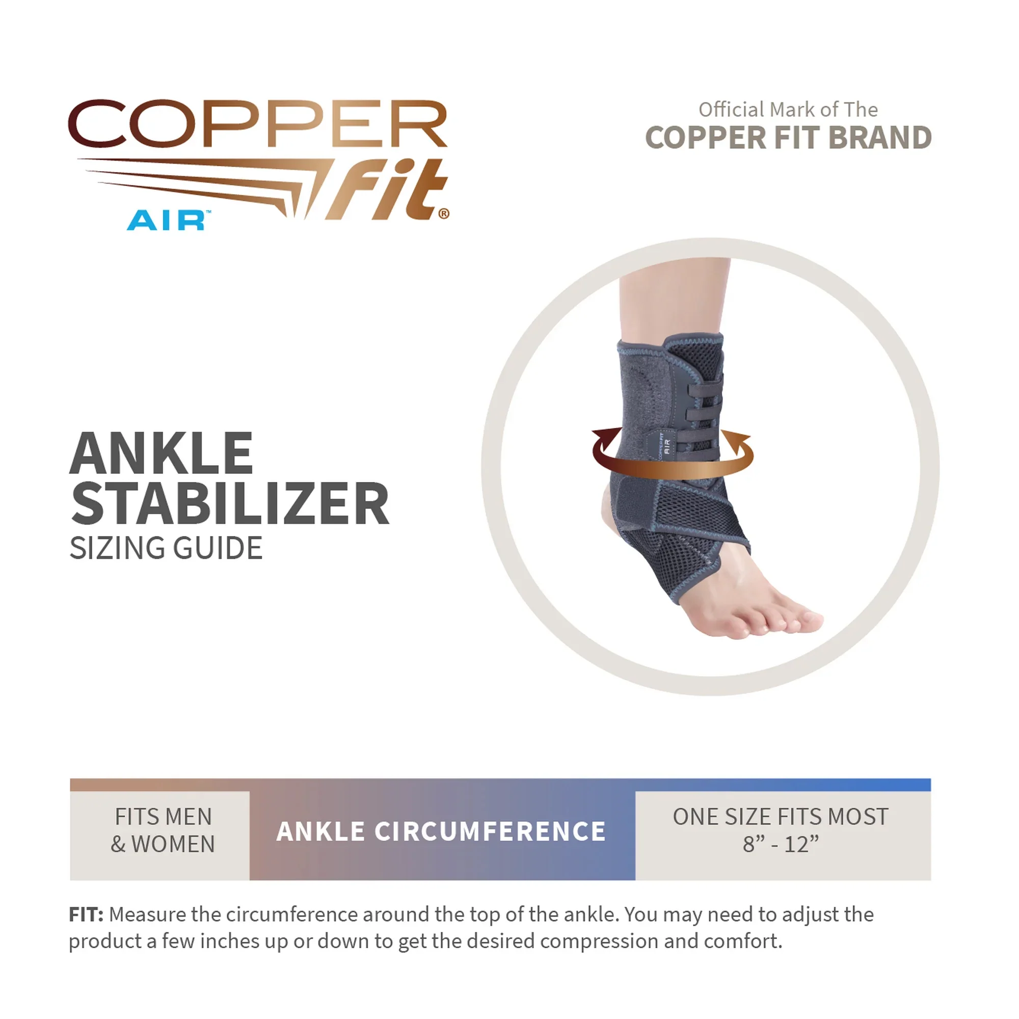 COPPER FIT® AIR Ankle Stabilizer - Image 5